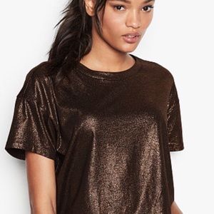 VICTORIA’S SECRET GLAM WORKOUT TOP SIZE L NWT